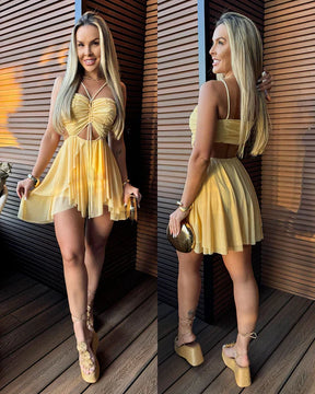 Vestido Macaquinho Luciana