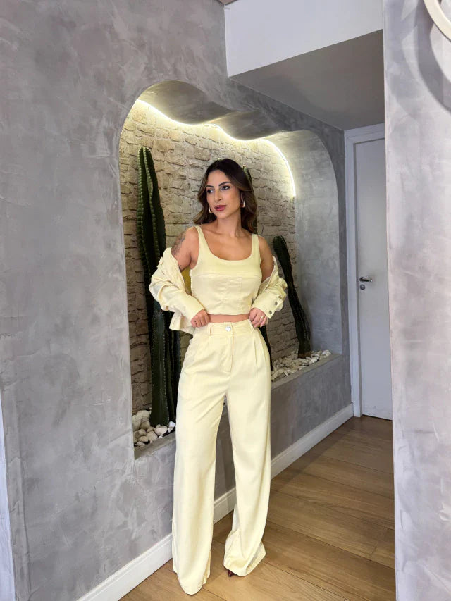 Conjunto Alfaiataria Daniella